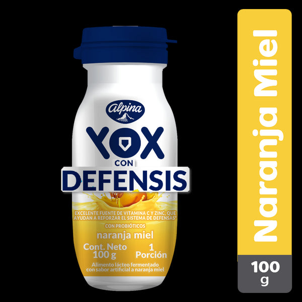 YOX ALPINA 100G NARANJA MIEL